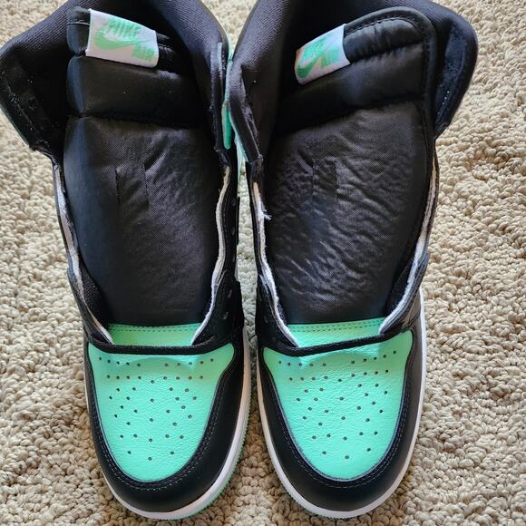 Jordan High-Top Sneakers Black White Mint - Picture 4 of 8